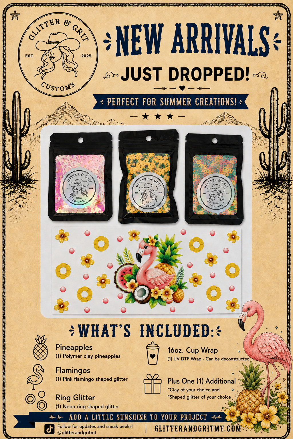 Bright Flamingo Flare Bundle