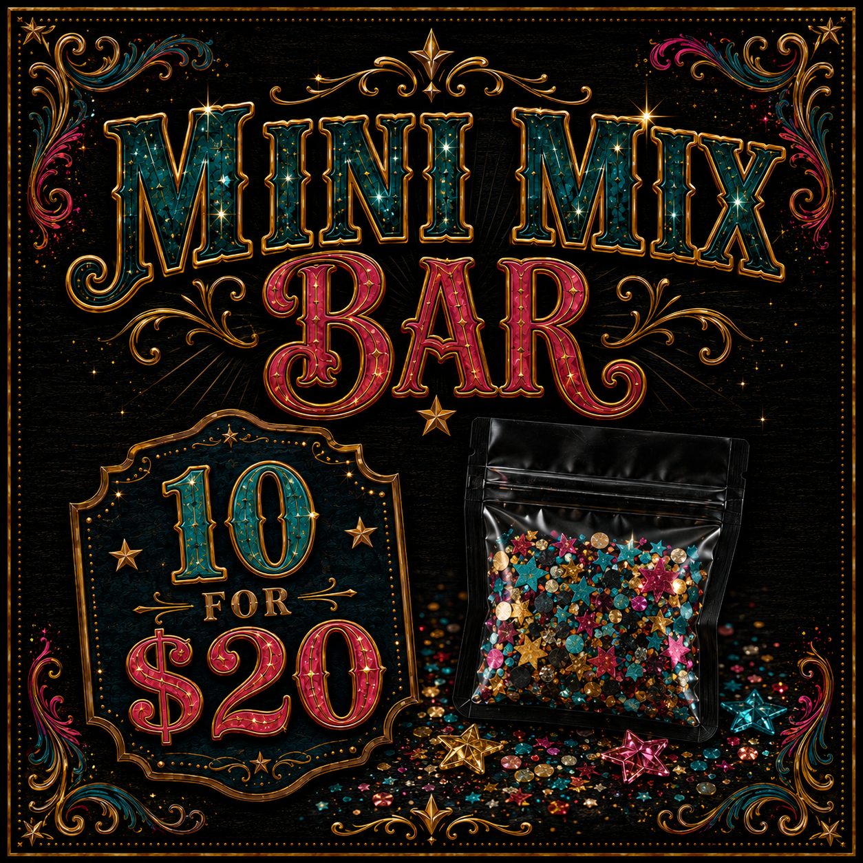Mini Mix Bar!