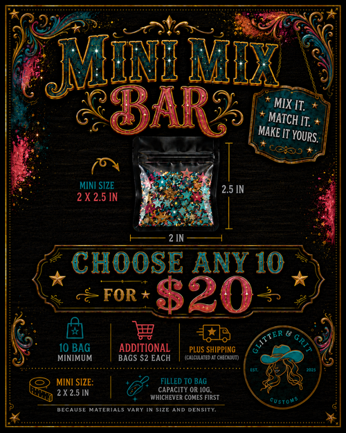 Mini Mix Bar!
